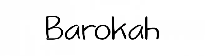 Barokah  नि: शुल्क फ़ॉन्ट्स डाउनलोड