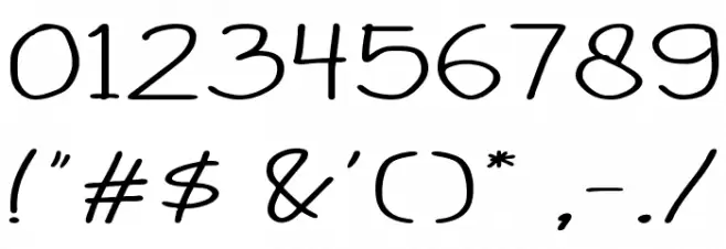 Barokah Font OTHER CHARS