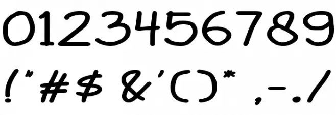 Barokah_bold Font OTHER CHARS