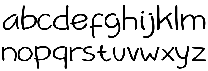Barokah Font LOWERCASE