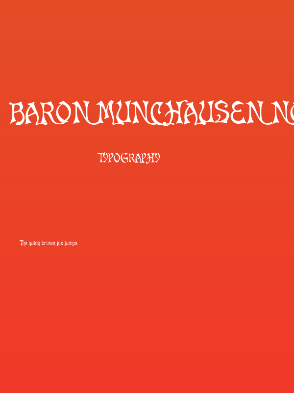 Baron Munchausen Normal Poster