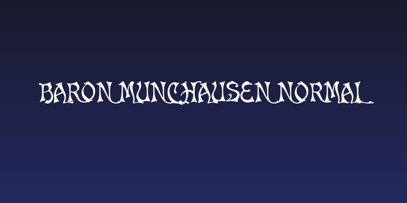 Baron Munchausen Normal Social Header
