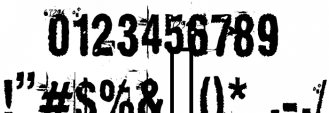 BaronKuffner Font OTHER CHARS