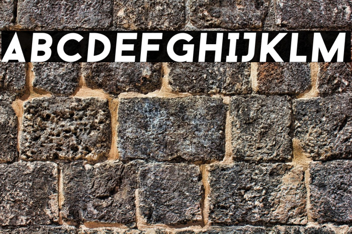 BaronNeue-ExtraBolditalic Font examples