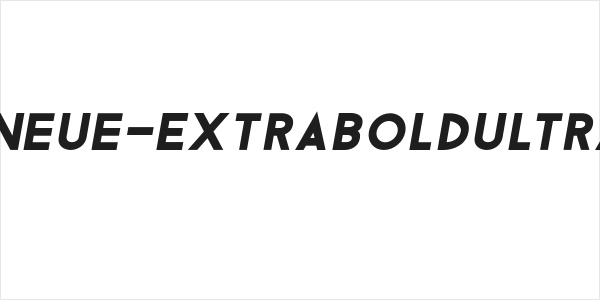 BaronNeue-ExtraBoldultraitalic Logo