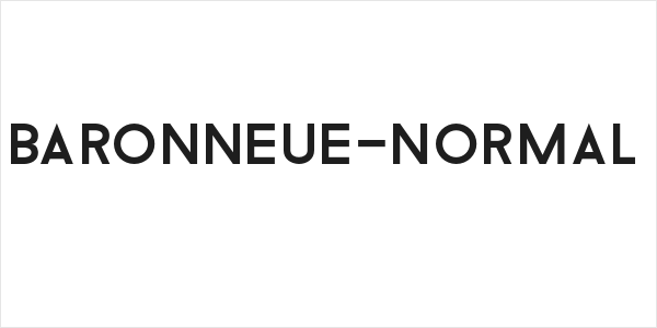 BaronNeue-Normal Logo