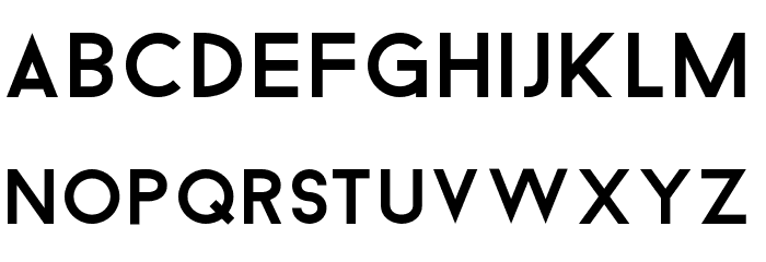 BaronNeue-Normal Font LOWERCASE