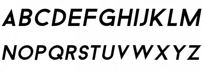 BaronNeue-UltraItalic Polices MINUSCULES