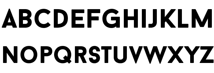 BaronNeueBlack Font LOWERCASE