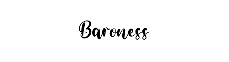 Baroness  Free Fonts Download