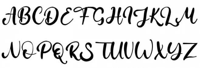 Baroness Schriftart Groß