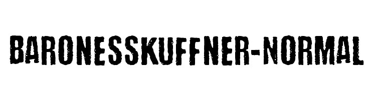 BaronessKuffner-Normal  font caratteri gratis