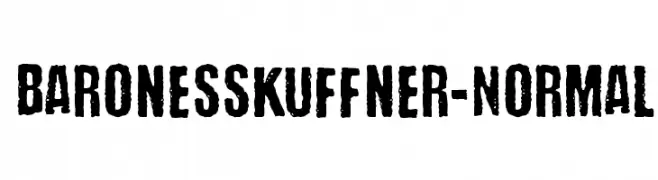 BaronessKuffner-Normal  Descarca Fonturi Gratis