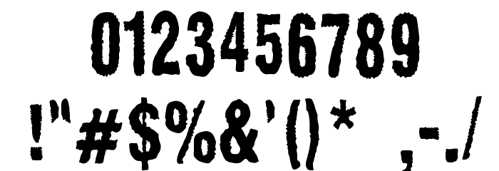 BaronessKuffner-Normal Font OTHER CHARS