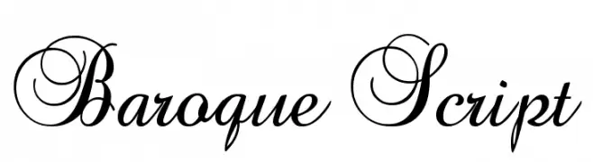 Baroque Script 