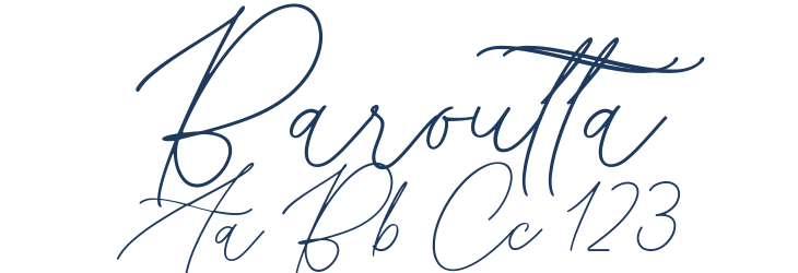 Baroutta Font Preview