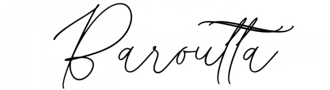 Baroutta Caratteri