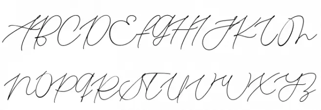 Baroutta Caratteri MAIUSCOLE