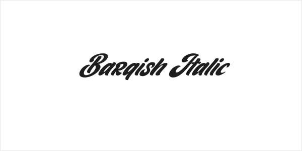 Barqish Italic Logo