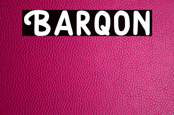 Barqon Example 1