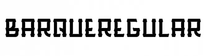 BarqueRegular  Frei Schriftart Herunterladen