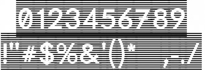 Barred Out Fuentes OTROS CHARS