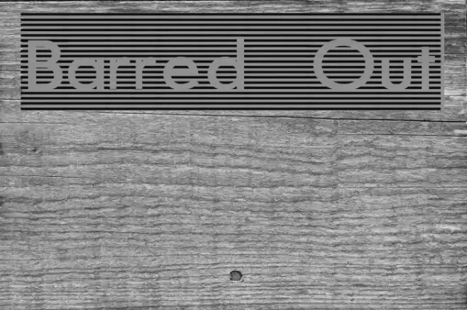 Barred Out Fuentes examples