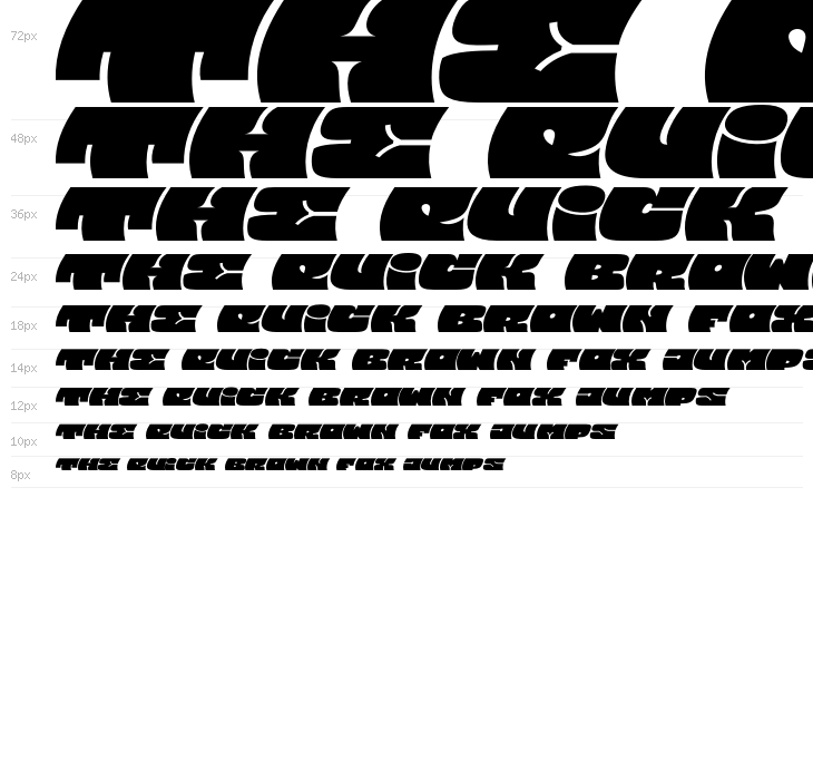 Barred Sans Wide PERSONAL USE Regular Waterfall