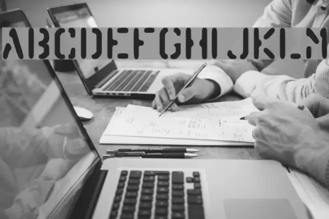 Barrel Font examples