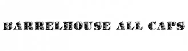 Barrelhouse All Caps  baixar fontes gratis