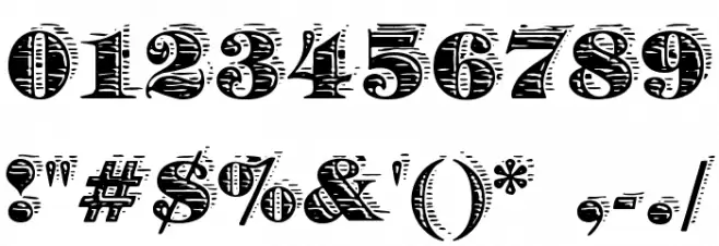 Barrelhouse All Caps Font Alte caractere