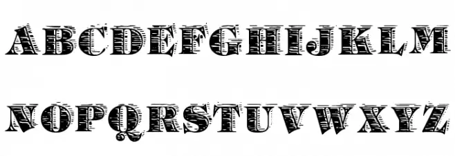 Barrelhouse All Caps خط أحرف صغيرة