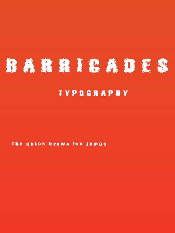 Barricades Poster