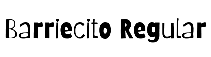 Barriecito Regular Font