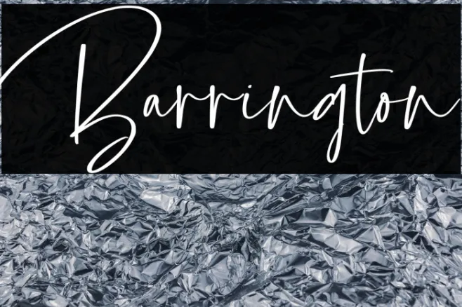 Barrington Example 1