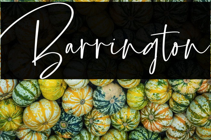 Barrington Example 2