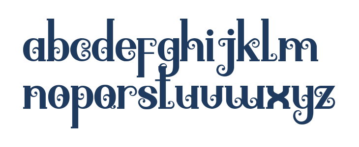 Barringtone Lowercase