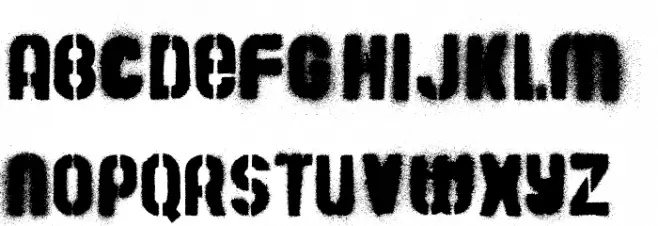 Barrio 30 خط أحرف صغيرة