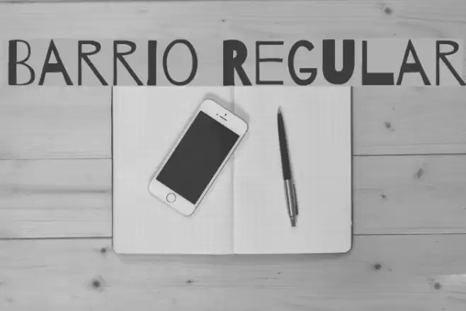 Barrio Regular Font examples