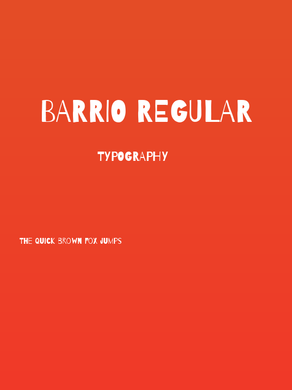 Barrio Regular Poster