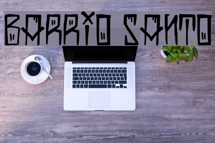 Barrio Santo Font examples