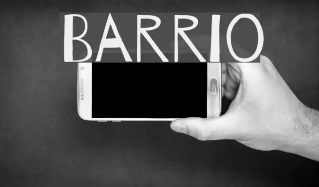 Barrio Font examples