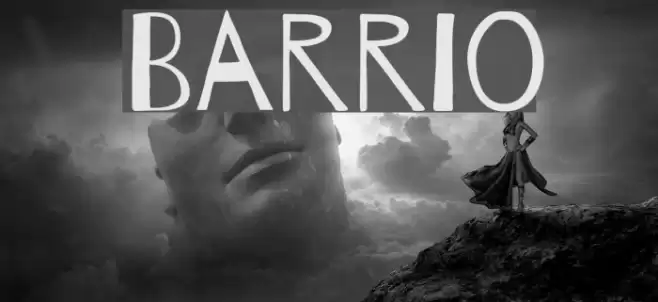 Barrio Font examples