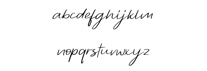 Barristar Demo Version Font LOWERCASE