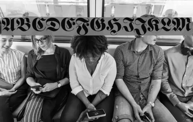 Barron Font examples