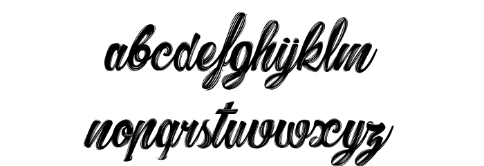 Barry Kades_PersonalUseOnly Font LOWERCASE