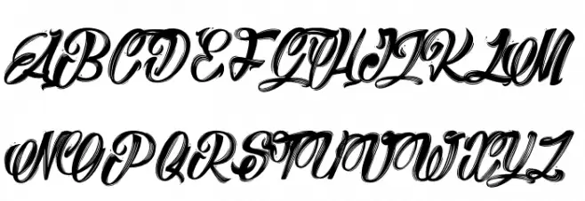 Barry Kades_PersonalUseOnly Schriftart Groß