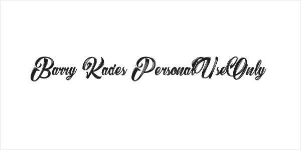 Barry Kades_PersonalUseOnly Logo