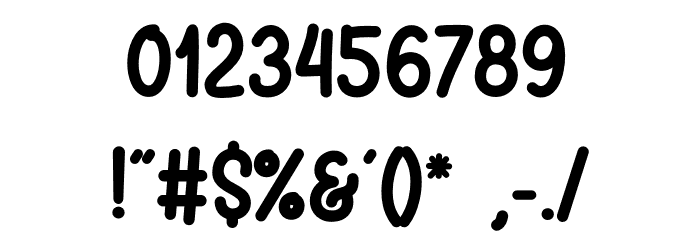 Barryone Font OTHER CHARS