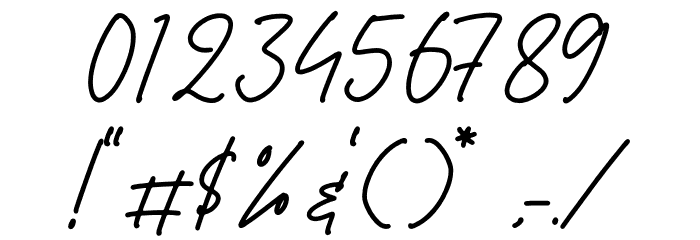 Barsdeya Font OTHER CHARS